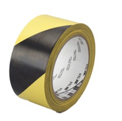 NASTRO ADESIVO 50MMX33MT GIALLO/NERO ScotchÂ® 766