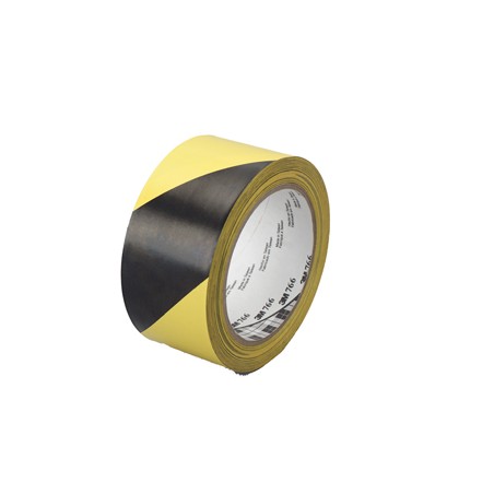 NASTRO ADESIVO 50MMX33MT GIALLO/NERO ScotchÂ® 766