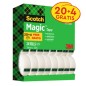 Promo pack 20+4 nastro adesivo ScotchÂ® Magicâ„¢ 810 19mmx33mt