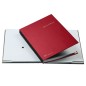 LIBRO FIRMA 14 PAGINE 24X34CM ROSSO 614-A FRASCHINI