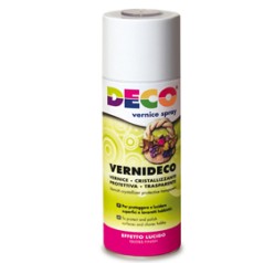 VERNICE SPRAY CRISTALLIZZANTE LACCATA UNIVERSALE 400ML 622 DECO