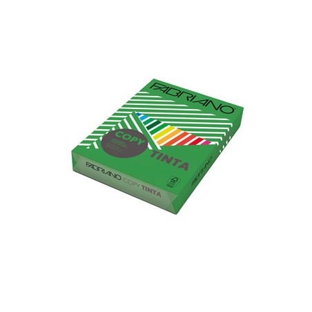 CARTA COPY TINTA A4 80GR 500FG COL.FORTI VERDE