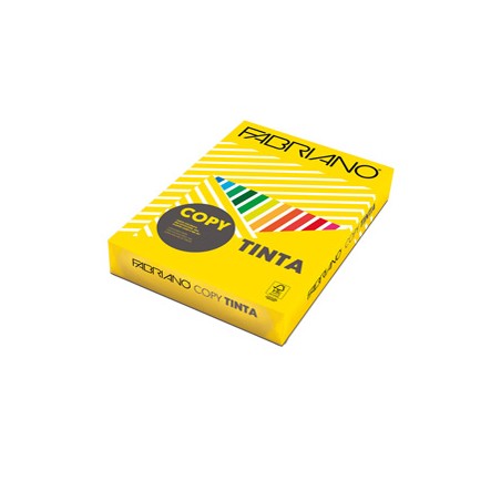 CARTA COPY TINTA A4 80GR 500FG COL.FORTI GIALLO