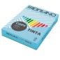 CARTA COPY TINTA A4 80GR 500FG COL.FORTI CIELO