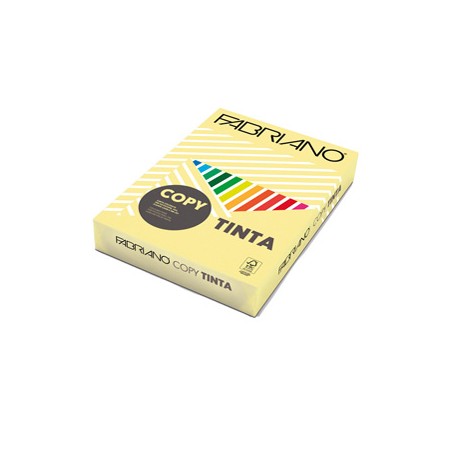 CARTA COPY TINTA A4 80GR 500FG COL.TENUE BANANA