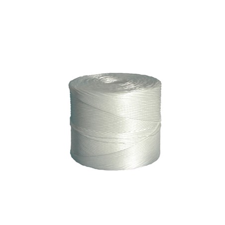 BOBINA DI SPAGO BIANCO IN FIBRA PPL 1/500 1000MT 2KG