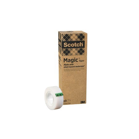 Value Pack 9 nastro adesivo ScotchÂ® Magicâ„¢ 900 green 19mmx33mt