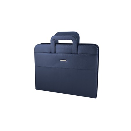 CARTELLA PORTABLOCCO PROFESSIONAL 36X28.5X6CM BLU City Time