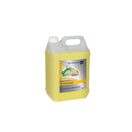 DETERGENTE PAVIMENTI SGRASSATORE SVELTO 5 LITRI LIMONE