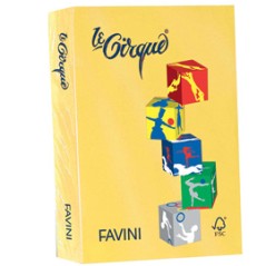 Carta LECIRQUE A3 80gr 500fg giallo sole 202 FAVINI