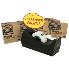 DISPENSER C38 MULTI-PACK CON 14 ROTOLI SFUSI ScotchÂ® Magicâ„¢ 900 19MMX33M