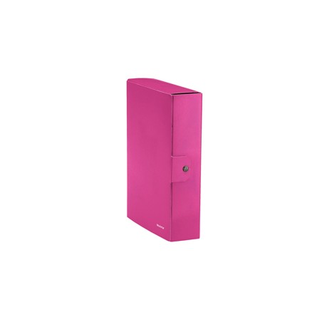 Scatola progetto WOW dorso 8cm fucsia metal LEITZ