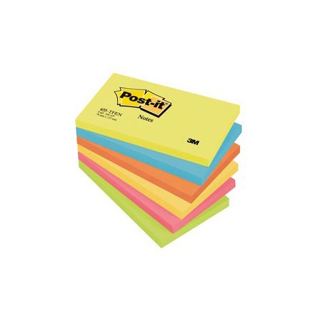 BLOCCO 100foglietti Post-itÂ® 76x127mm 655-TFEN ENERGY 72GR ASSORTITO