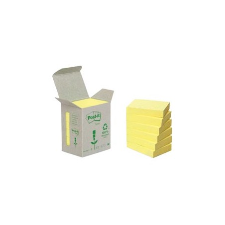 BLOCCO 100foglietti Post-itÂ® Notes Green 38x51mm 653-1B GIALLO