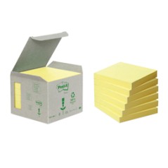 BLOCCO 100foglietti Post-itÂ® Notes Green 76x76mm 654-1B GIALLO