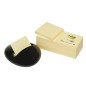 DISPENSER STONE NERO+12 RICARICHE 100fg Post-itÂ® Z-Notes 76x76mm Giallo Canaryâ„¢