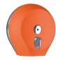 Dispenser carta igienica Midi Jumbo Ã˜23cm orange Soft Touch