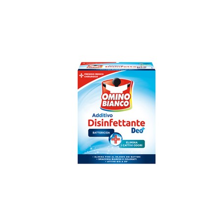 ADDITIVO DISINFETTANTE DEO+ 450GR PER TESSUTI OMINO BIANCO