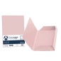 25 cartelline 3 lembi ACQUA 200gr 24,5x34,5cm rosa FAVINI