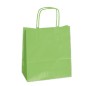 25 SHOPPERS CARTA KRAFT 45X15X50CM TWISTED verde mela