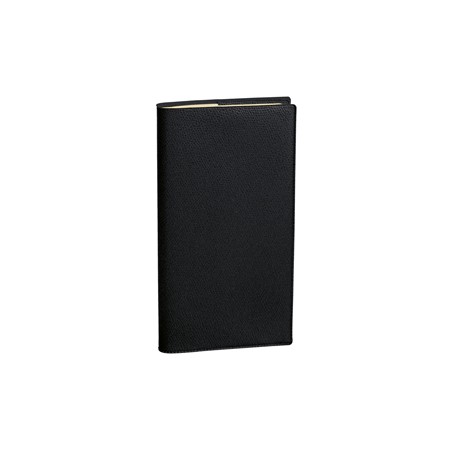 Agenda Planing Italnote S spiralato 8,8x17cm Impala nero 2024 Quo Vadis