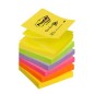 BLOCCO Post-itÂ® Super Sticky Z-Notes 76x76mm 100fg R330-NR NEON