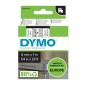 NASTRO DYMO TIPO D1 (6MMX7MT) NERO/TRASPARENTE 436100