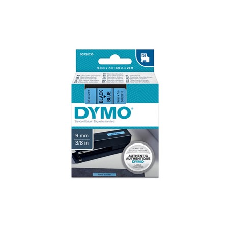 NASTRO DYMO TIPO D1 (9MMX7M) NERO/BLU 409160