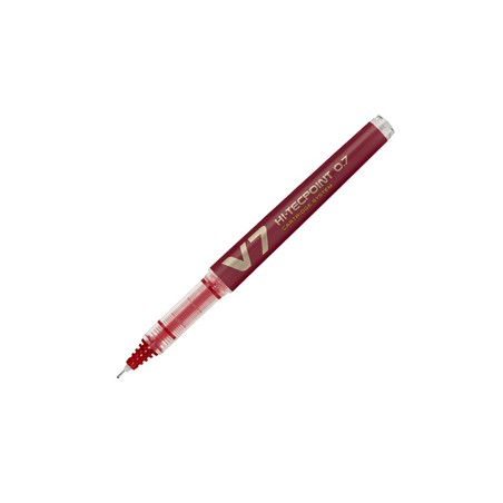 ROLLER HI-TECPOINT V7 RICARICABILE ROSSO BEGREEN PILOT