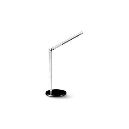 LAMPADA DA TAVOLO A LED ECOLINE NERO/GRIGIO METALLIZZATO CEP