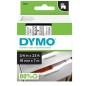 NASTRO DYMO TIPO D1 (19MMX7MT) NERO/TRASPARENTE 458000