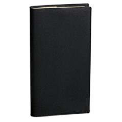 Agenda Planing Planital c/spirale 8,8x17cm Impala nero 2024 Quo Vadis