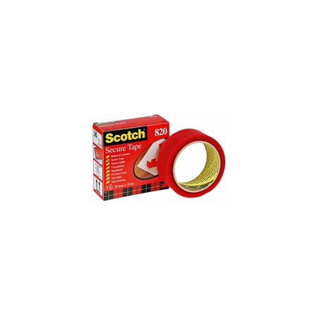 NASTRO ANTIEFFRAZIONE ROSSO ScotchÂ® 820-3533-S 35MMX33MT 3M