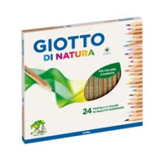 ASTUCCIO 24 PASTELLI GIOTTO DI NATURA