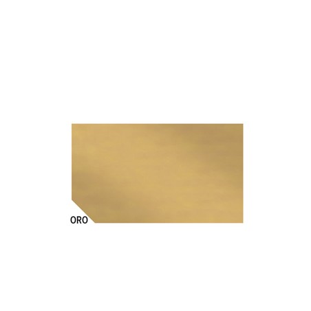 BUSTA 25fogli 50x70cm CARTA VELINA 24gr ORO Rex Sadoch