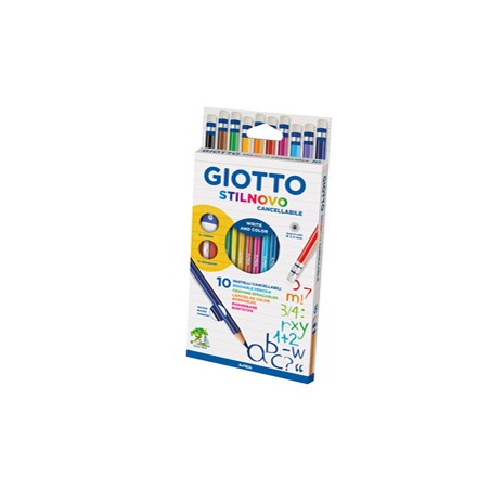 ASTUCCIO 10 PASTELLI STILNOVO CANCELLABILE GIOTTO