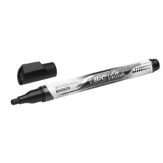 MARCATORI P.TONDA Whiteboard VELLEDAÂ® Liquid Ink Pocket BICÂ® NERO