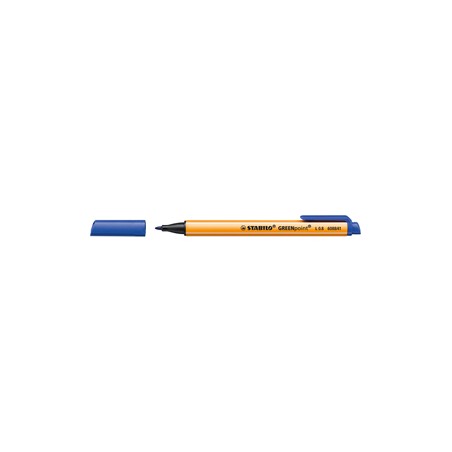 Pennarello GREENPOINTÂ® 0.8mm STABILO BLU