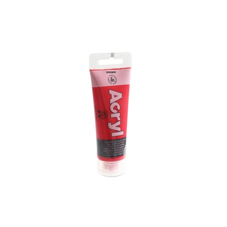 Colore Acryl fine tubo da 75ml rosso carminio 310 Primo