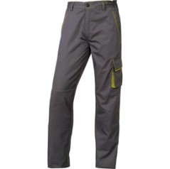 PANTALONE da LAVORO M6PAN grigio/verde Tg. L PANOSTYLEÂ®