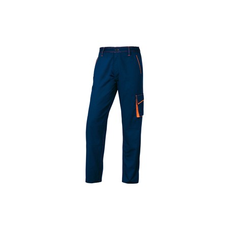 PANTALONE da LAVORO M6PAN blu/arancio Tg. L PANOSTYLEÂ®