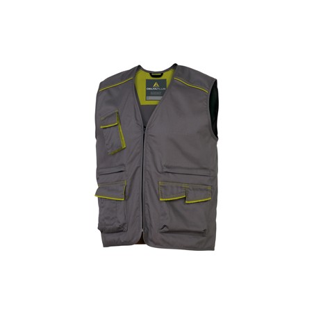 GILET da LAVORO M6GIL grigio/verde Tg. L PANOSTYLEÂ®