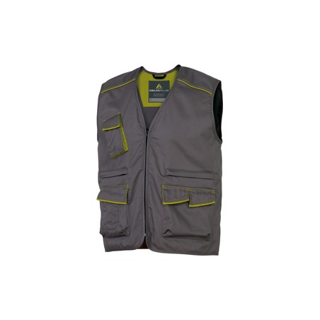 GILET da LAVORO M6GIL grigio/verde Tg. XL PANOSTYLEÂ®