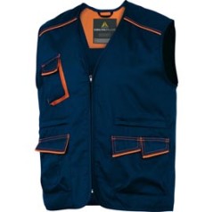 GILET da LAVORO M6GIL blu/arancio Tg. L PANOSTYLEÂ®