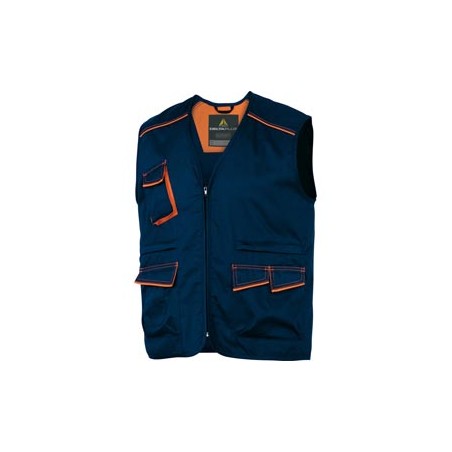 GILET da LAVORO M6GIL blu/arancio Tg. L PANOSTYLEÂ®