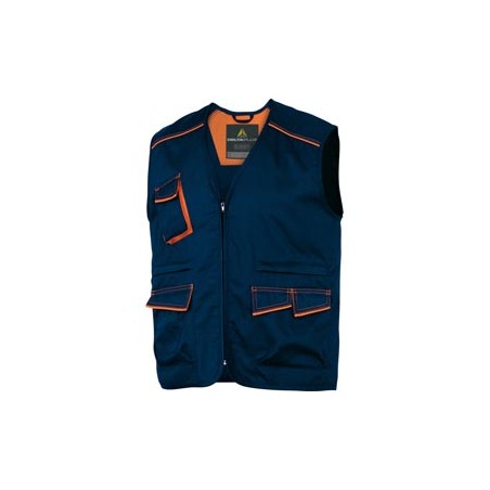 GILET da LAVORO M6GIL blu/arancio Tg. XL PANOSTYLEÂ®