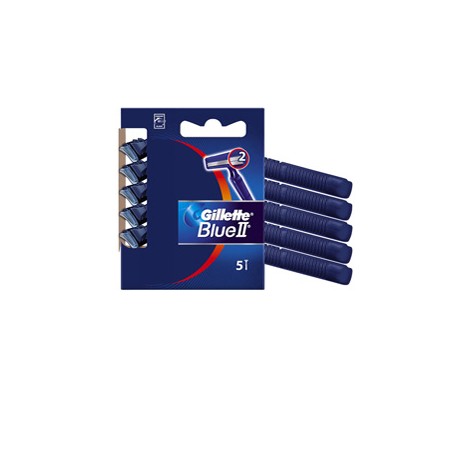 Gillette Blue II Standard - KIT 5 RASOI USAGETTA