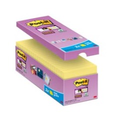 VALUE PACK 14+2 BLOCCO 90fg Post-itÂ® Super Sticky Giallo Canaryâ„¢ 76x76mm