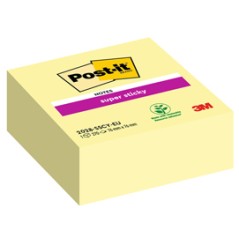 CUBO 270 foglietti Post-itÂ® Super Sticky Giallo Canaryâ„¢ 76x76mm 2028-SSCY-EU