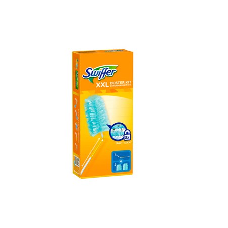 Swiffer Duster XXL - STARTER KIT COMPLETO con 2 PIUMINI